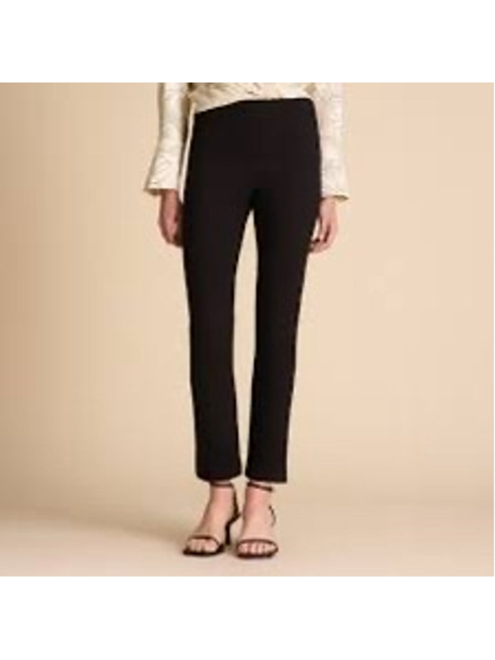 M.M.LaFleur Cigarette Foster Black Trousers Size 6 NEW